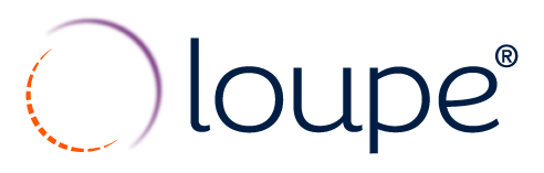 Loupe Digital full colour logo